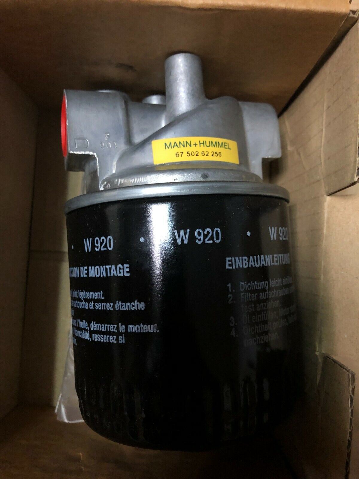 MANN-FILTER 6750262256 MICRO-TOP FILTER 67 502 62 256 / 6750262256 