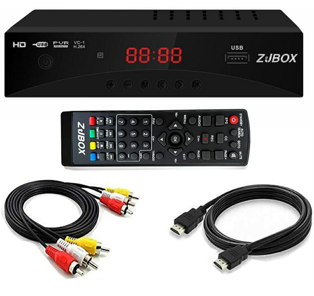 Digital TV Converter Box, ATSC Cabal Box - ZJBOX for Analog HDTV