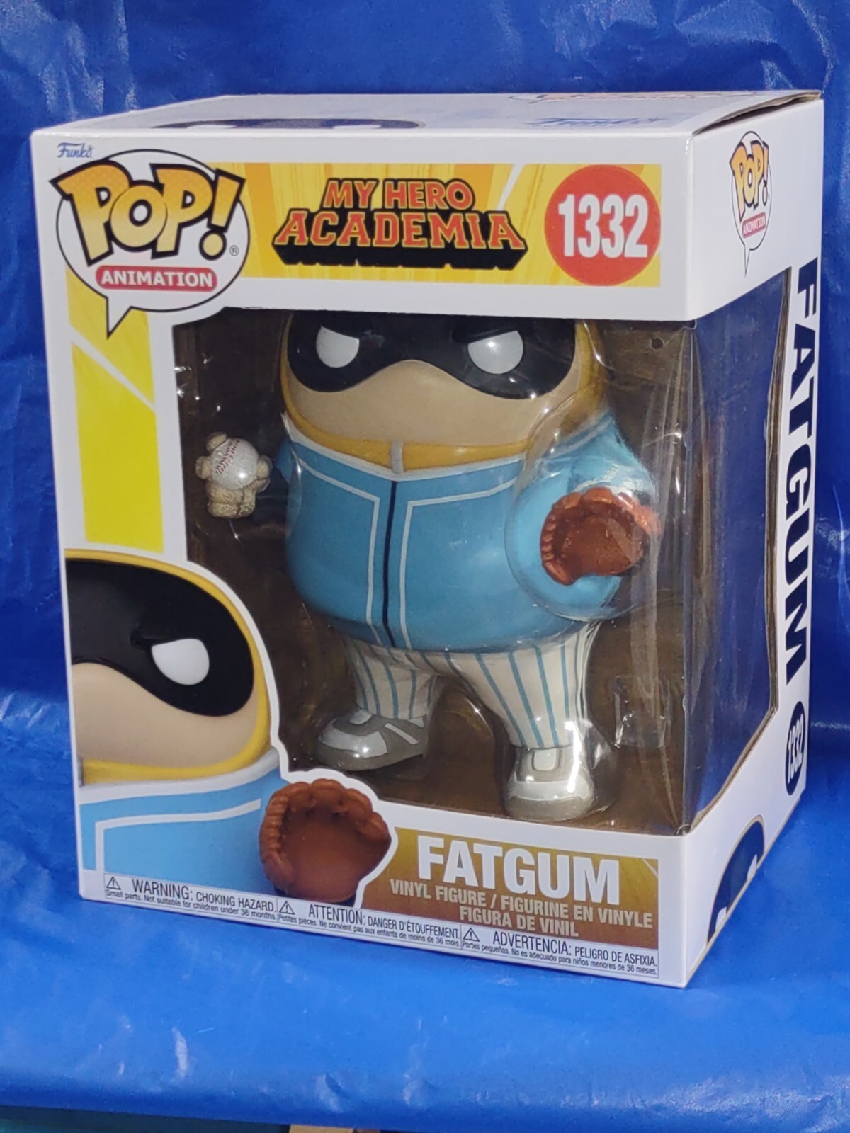 My Hero Academia Hero League Baseball Fatgum 6Inch Funko Pop Vinyl