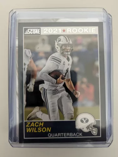 🏆 2021 Chronicles Draft Picks Status ZACH WILSON RC #161 MIAMI DOLPHINS