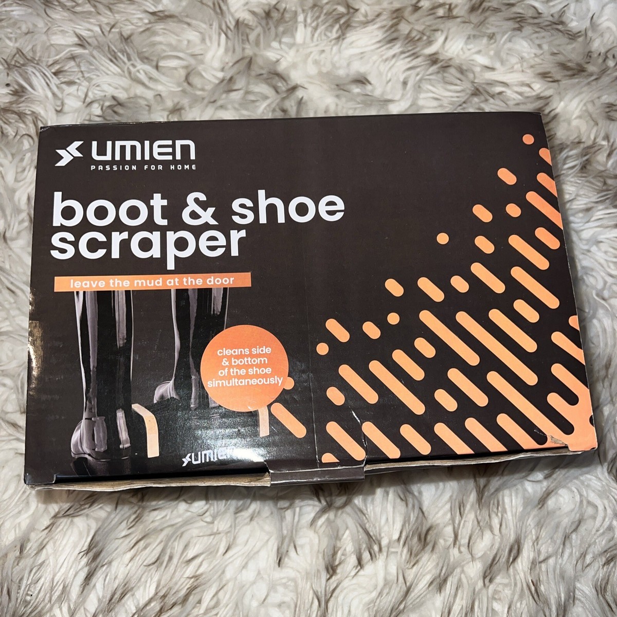Umien Boot Scraper Outdoor Shoe Brush Shoe Cleaner Brush Boot