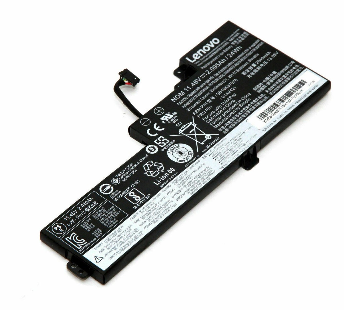 Genuine 01AV419 01AV420 01AV489 battery Lenovo ThinkPad T470 A475