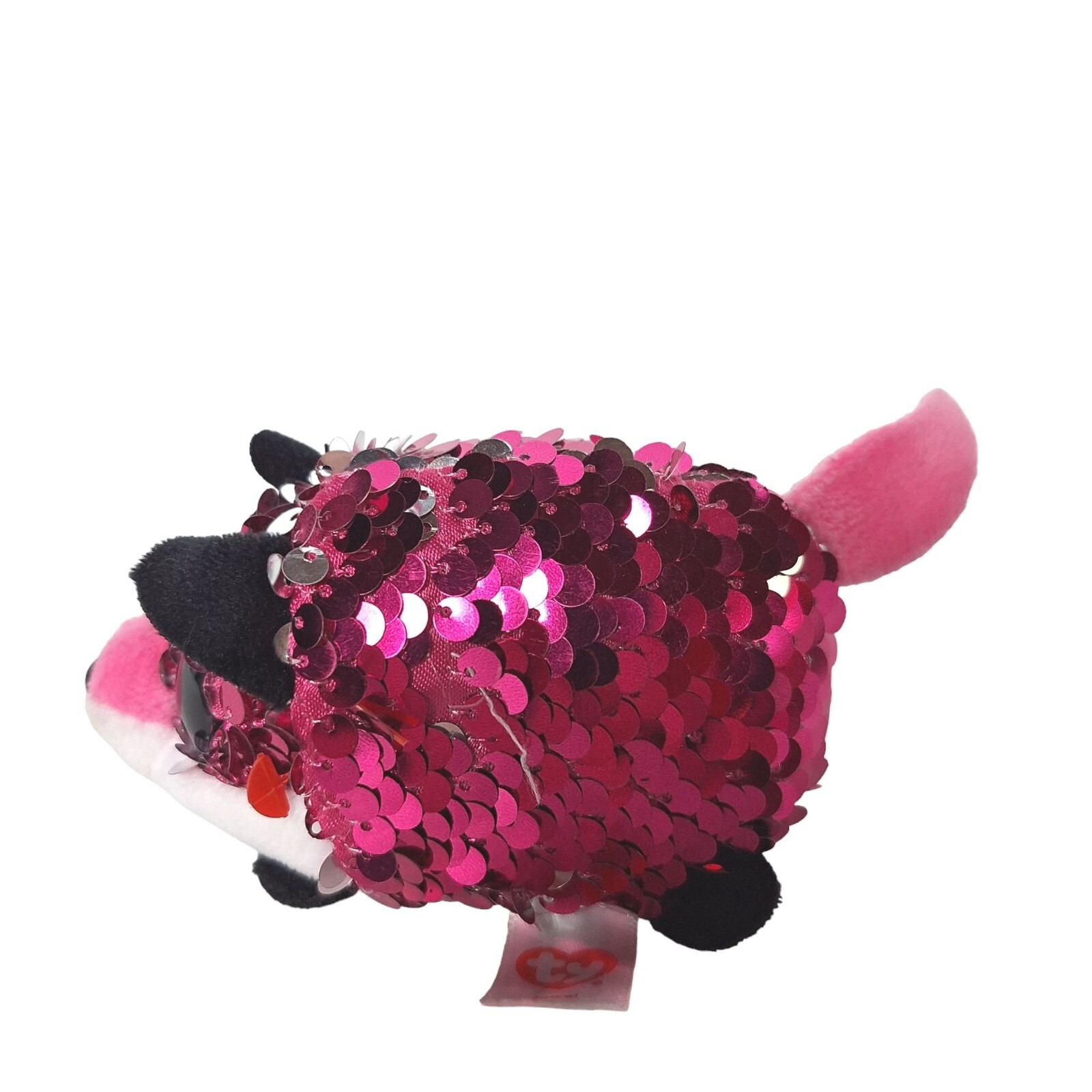 Ty Teeny Tys Jewel the Fox Flippables Sequins Plush Stuffed Animal 2019 4.75"