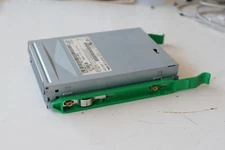 NEC FD1231M floppy drive 3.5" FDD Dell 05R212 w/ Optiplex rails