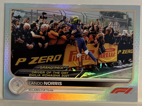 Lando Norris [Rainbow Foil] #174 card
