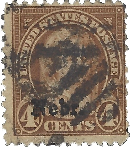 Handstamped Used United States Stamps