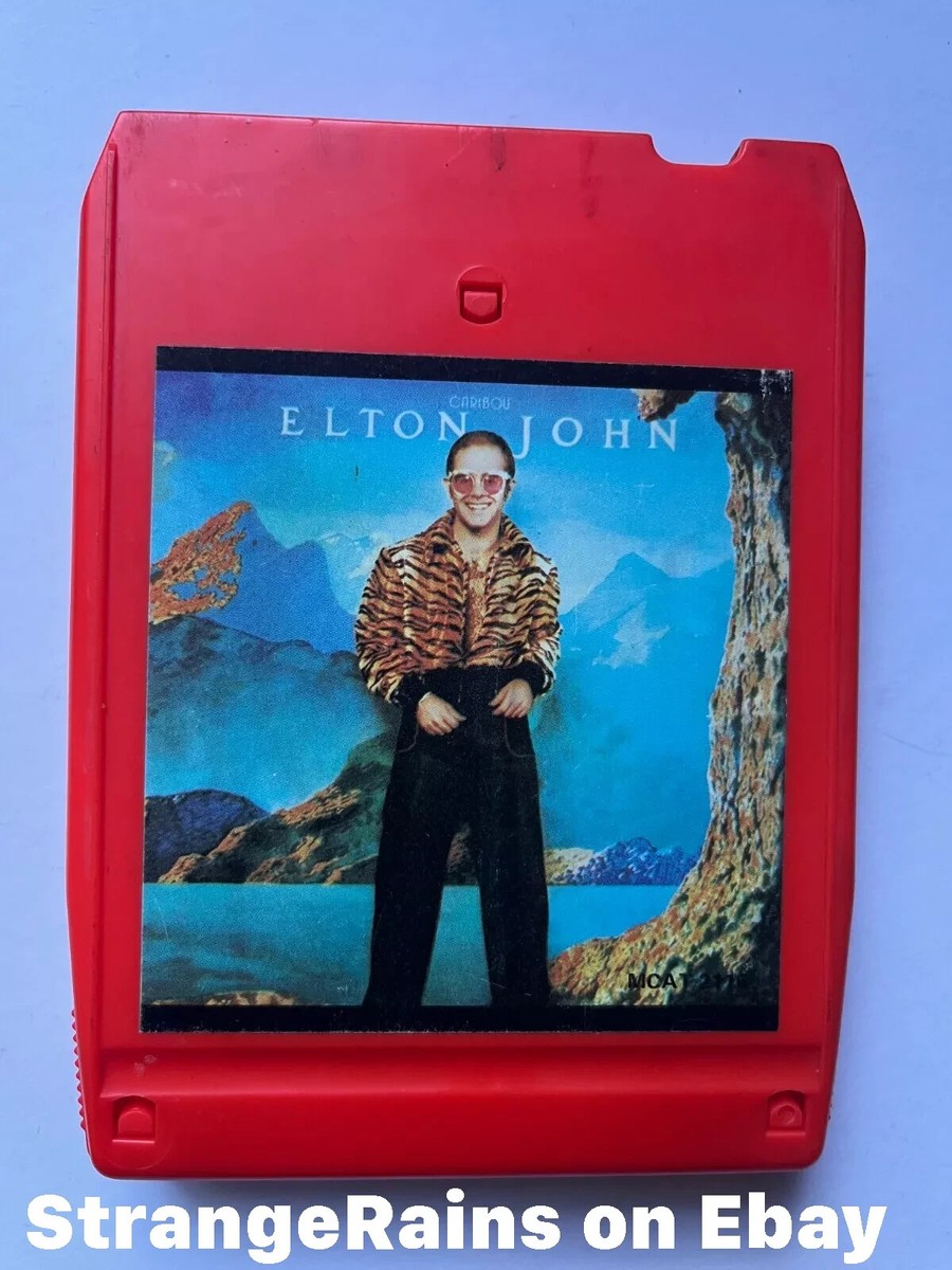 Elton John Caribou 1974 Eight 8 Track Tape - REFURBISHED, TESTED