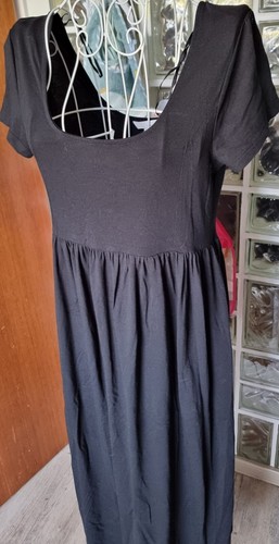 H&M Mama Maternity Schwangerschaft Umstandsmode Kleid Schwarz | S - Bild 2 von 5