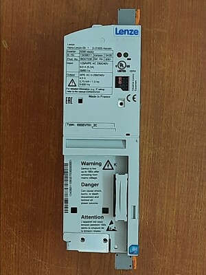 Lenze 8200 Vector Frequenzumrichter 0,75 Kw. - Typ: E82EV751K2C - Neu ohne Ve...