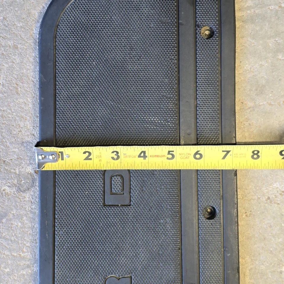 1975-1991 FORD ECONOMOLINE VAN E150 E250 E350 PORTA FRONTAL SOLEIRA DEGRAUS PAR Tapete - Imagem 3 de 4