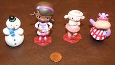Disney Doc McStuffins Figurines Lot of 4 Just Play Mini Figures Cake Toppers