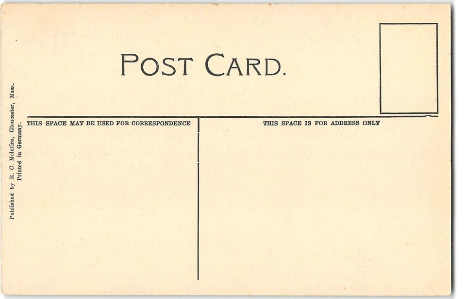 Pigeon Cove THE WITCH HOUSE Cape Ann, MA 1910s McIntire Antique