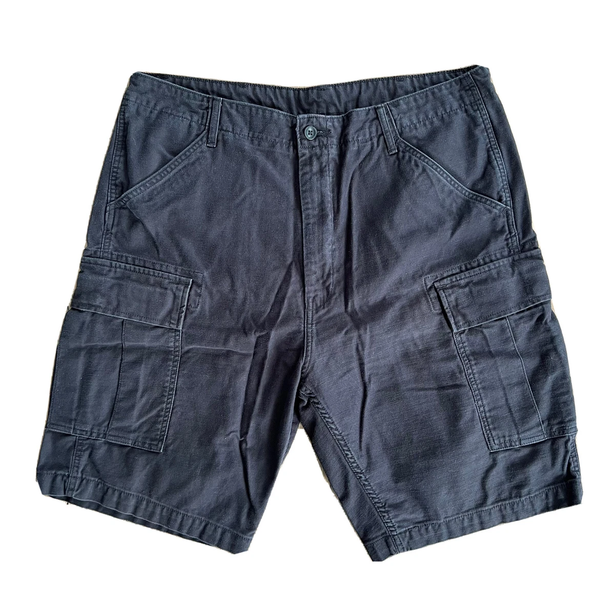 Black cotton shorts mens best sale