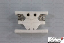 2 x Türfeststeller 2-teilig Kunststoff Anhänger Klappe Türhalter Viehanhänger