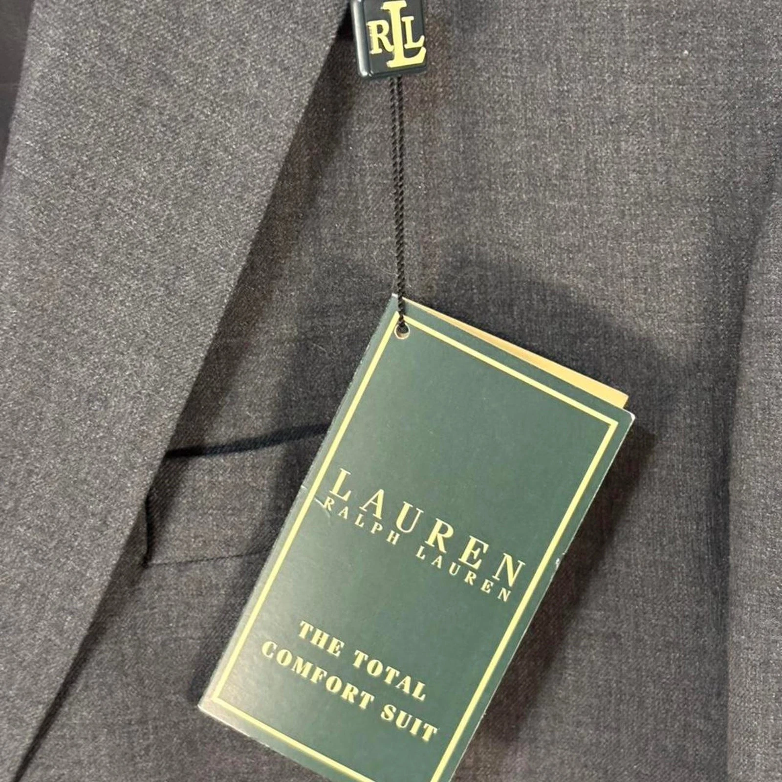NWT Lauren Ralph Lauren Wool Grey Total Comfort Blazer Sport Coat image 5