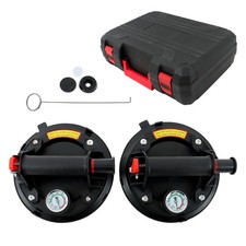 Multipurpose Vacuum Glass Suction Cup with Pressure Gauge 440lbs 8''
