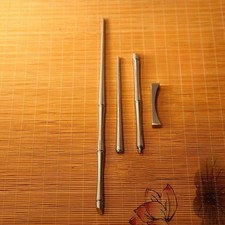 Pure Titanium Alloy Sanitary Chinese Chopsticks Non-slip Wear-resistant Solid
