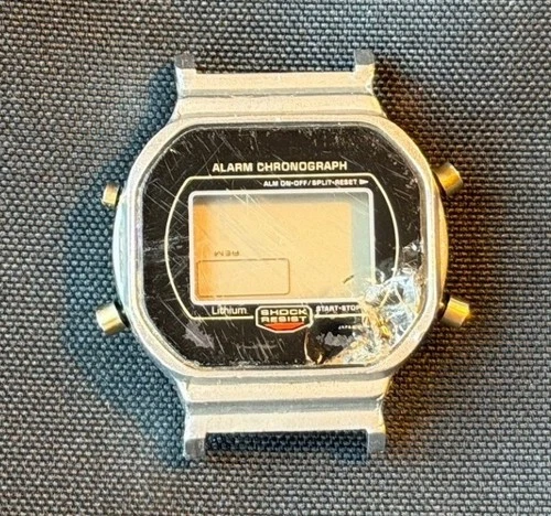 G-SHOCK DW-5700 CASIO Japan Module 691 Screw back  NOT WORKING FOR PARTS Vintage