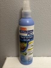 Ultra Guard Flea Tick Spray For Cats 8oz.