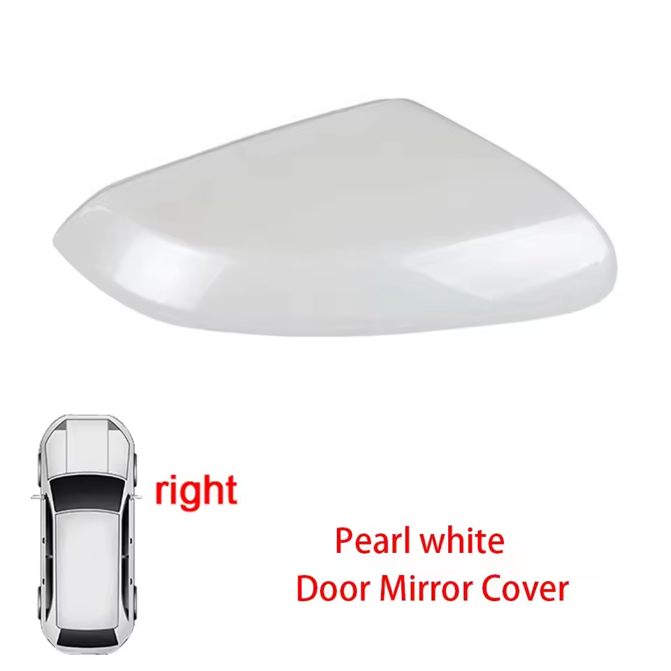 for Honda Civic 2016-2021 Pearl white Mirror Cover Shell Cap Passenger Side