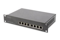 DN-80117 Digitus 8-Port Gigabit Switch, 10 Zoll, Managed ~D~