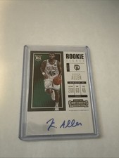 2017-18 Panini Contenders Rookie Ticket Signatures Kadeem Allen #ST-KAL (AU, RC)