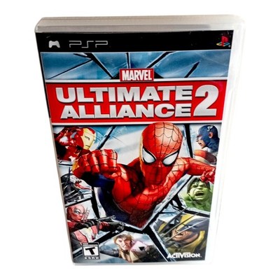 Marvel: Ultimate Alliance 2 (Sony Playstation PSP) CIB Complete w/Manual! 