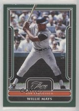 2023 Panini Three and Two Emerald 5/5 Willie Mays #9 HOF 0o5