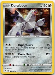 Duraludon 129/185 Holo Rare Vivid Voltage
