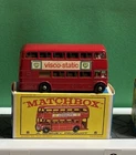 Matchbox Lesney No. 5 Routemaster Bus BP Visco Static Double Decker