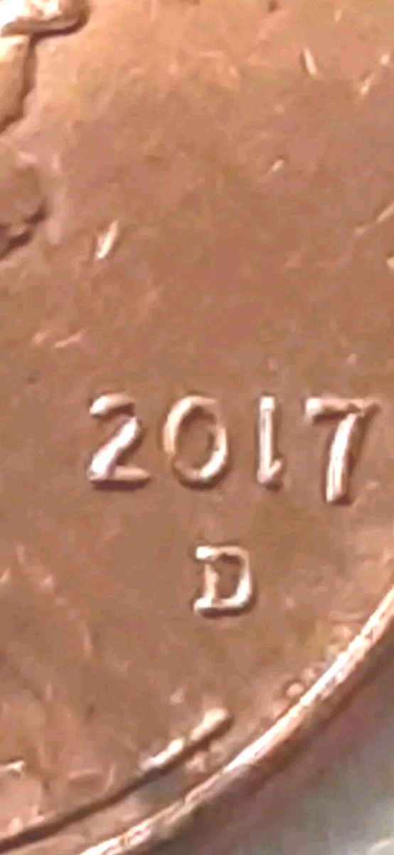 2017 D Lincoln Shield Penny BU Rare RPM! Double Nose & VDB Strike