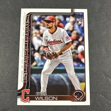 2025 Topps Update Series - Will Wilson #US255 (RC) Cleveland Guardians