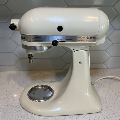 KitchenAid Stand Mixer K45SS Cream Almond With Bowl And 1