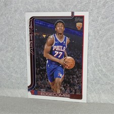 Topps 2025-26 Rookie VJ Edgecombe Philadelphia 76ers Basketball #203 Base