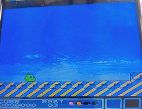 NES Famicom Software Gimmick Instruction Manual Postcard Complete Item JPN Vinta