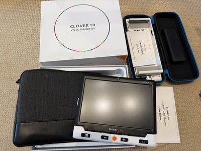 Sighta Clover 10 Videolupe HVM005B + extra Ständer