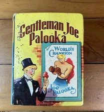 Vintage 1940 Gentleman Joe Palooka Saalfield Publishing Co. Small Hardcover Book