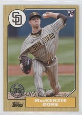 2022 Topps Update 1987 Topps Baseball Mackenzie Gore #87TBU-39 0w8