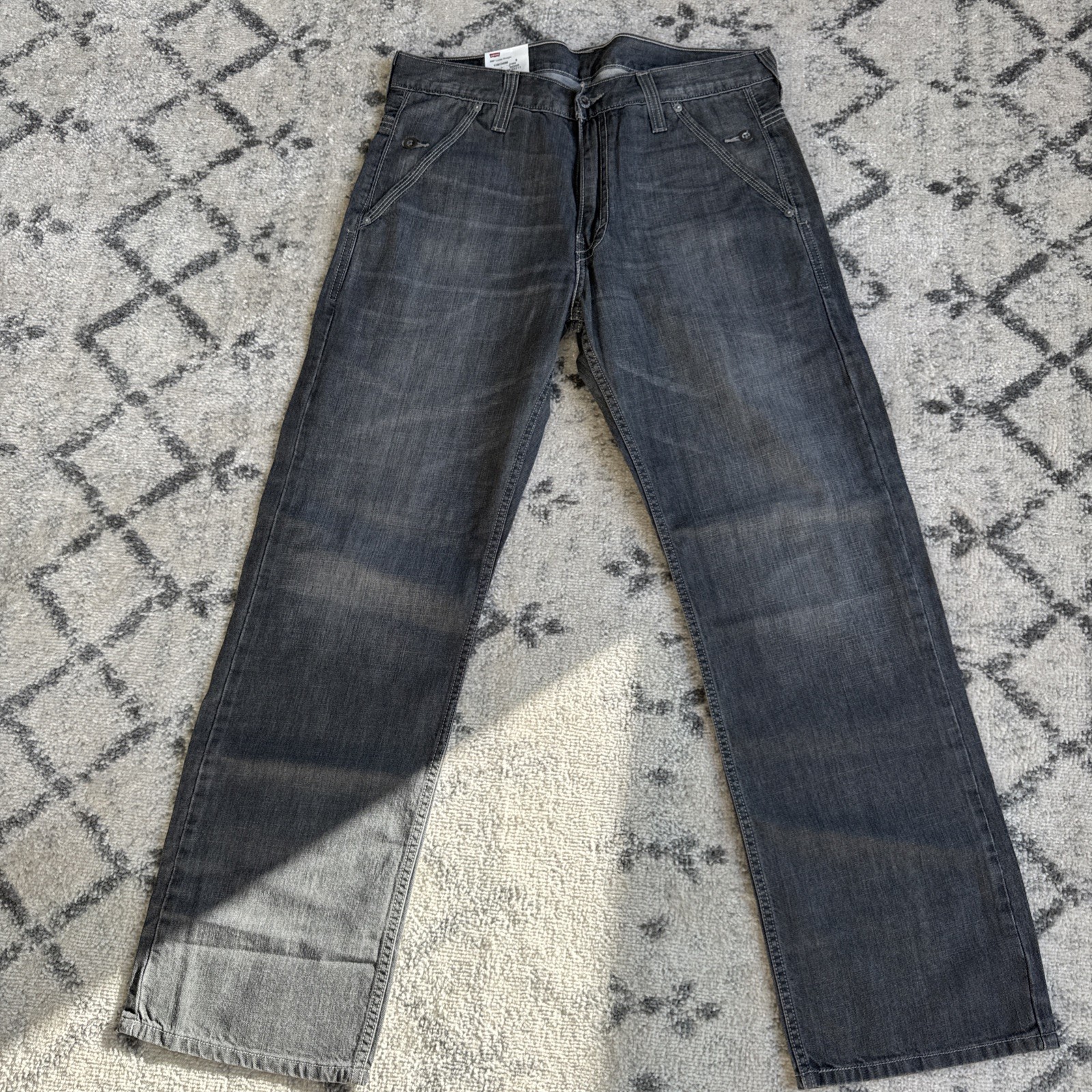 NEW AUTHENTIC LEVI'S 569 JEANS | 3 COLORS | STRAIGHT LEG | 100% COTTON | ZIPPER
