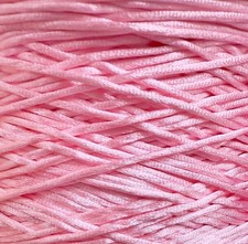 WHOLESALE 2mm Satin Rattail Silk Cord Braiding Beading Craft String Colours