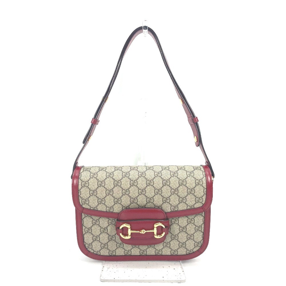 GUCCI 602204 GG Supreme Horsebit 1955 bag Shoulder Bag GG Supreme
