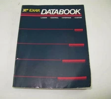 Exar Databook Product Guide Linear Control Interface Custom 1985 85 Second Print