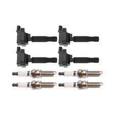 TRQ Ignition Kit Ignition Coil Spark Plugs Compatible with 2012-201... Fast Ship