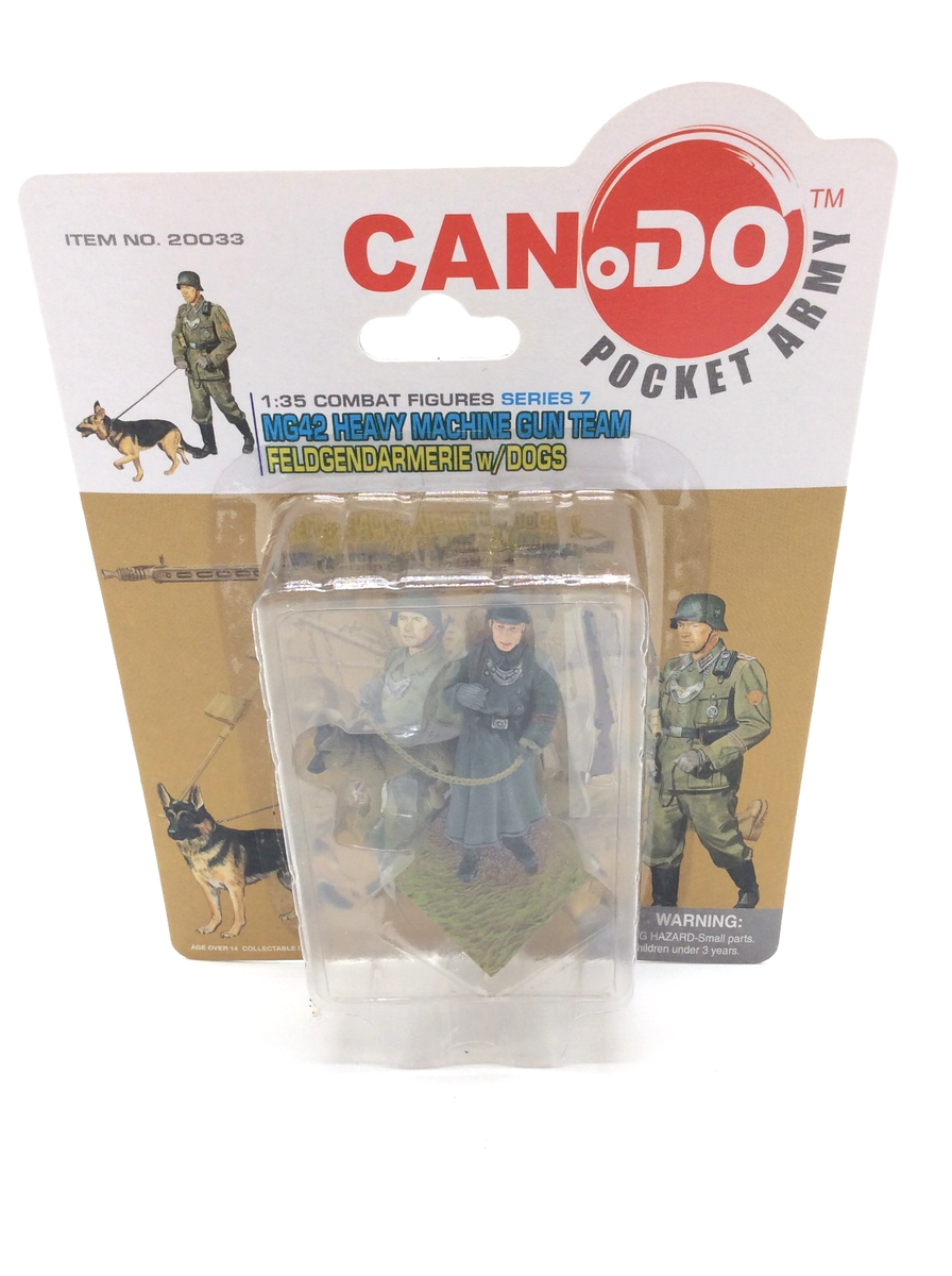 Dragon 20033 CanDo Pocket Army 1:35 Figure MG42 HEAVY MACHINE GUN