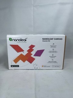 Nanoleaf Canvas Starter Kit 9 Lichtquadrate Smart LED RGBW Wandleuchten Modul