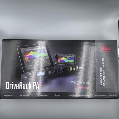 DBX DriveRack PA2 Complete Loudspeaker Management System Processor