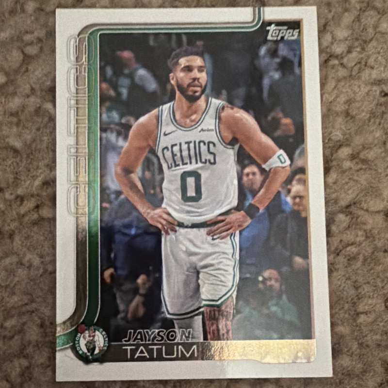 Topps Chrome Jayson Tatum #1 Flagship Boston Celtics NBA 2024-25 Card
