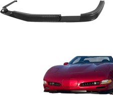 Carbon Fiber Look Zr1 Style Front Bumper Lip Spltte Kit For 1997-04 Corvette C5