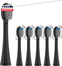 Replacement Toothbrush Heads Compatible with Waterpik Sonic-Fusion Flossing
