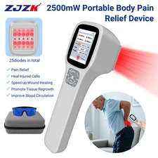 2500mW Cold Laser Therapy LLLT Device for Neck Back Pain and Spinal Pain Relief